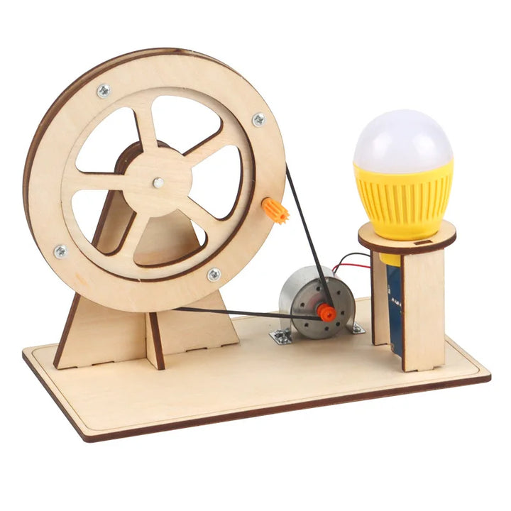 Wooden Hand Generator STEM Science Toy for Kids