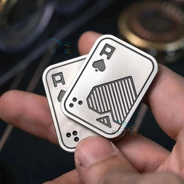 EDC Metal Push Slider Fidget Toy