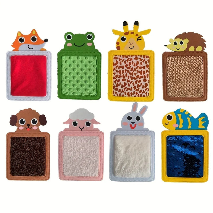 Baby Montessori Sensory Mat – Animal Cognition & Tactile Learning Toy