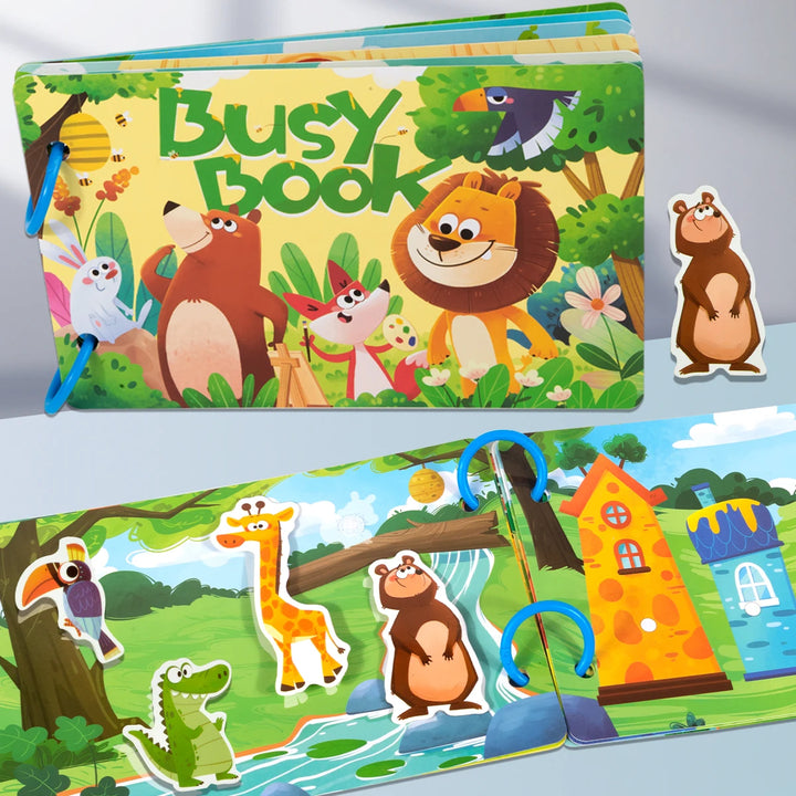 Montessori Quiet Busy Book
