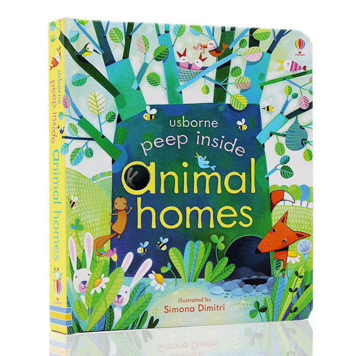 Peep Inside Usborne English Educational Picture Book for Kids