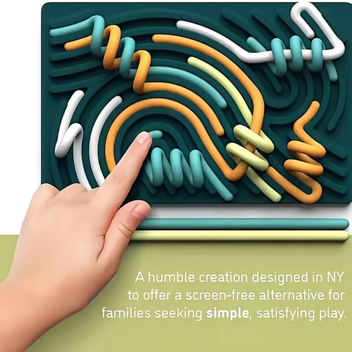 Sensory Activity Board – Calming Travel Toy for Kids