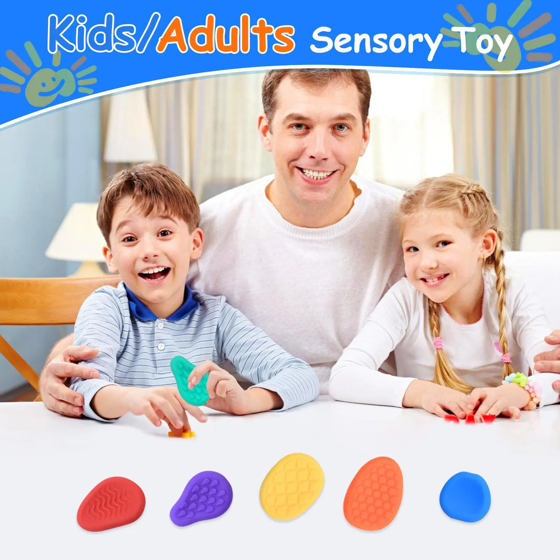 Sensory Stone – Stress Relief & Focus Toy for Kids and Adults