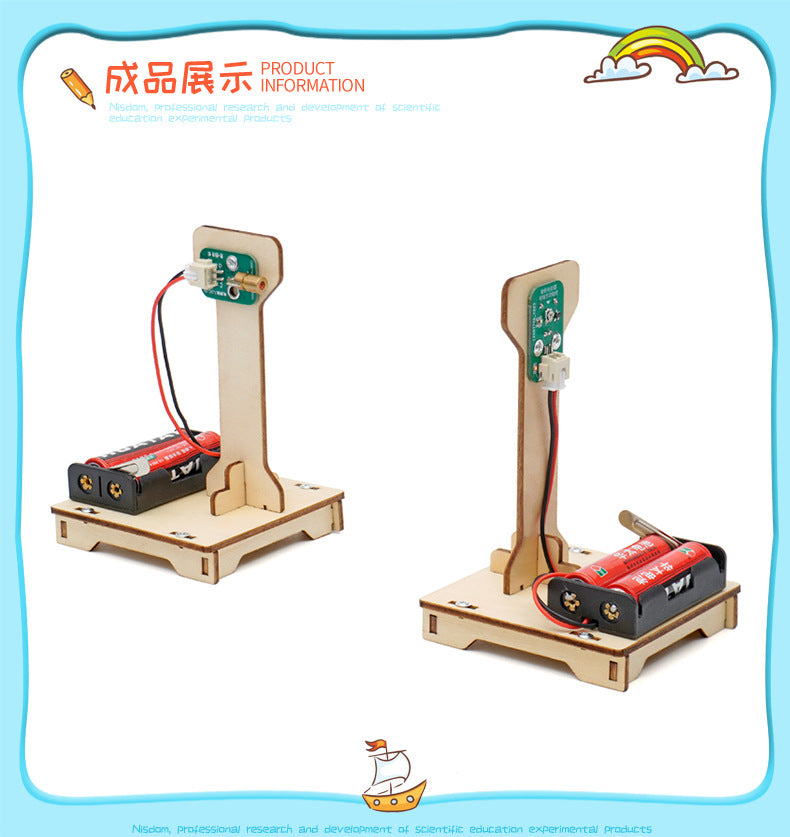 DIY Infrared Alarm STEM Educational Science Kit for Kids