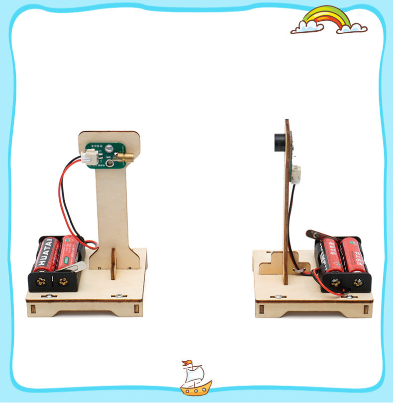 DIY Infrared Alarm STEM Educational Science Kit for Kids