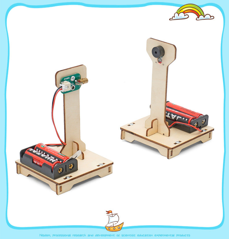 DIY Infrared Alarm STEM Educational Science Kit for Kids