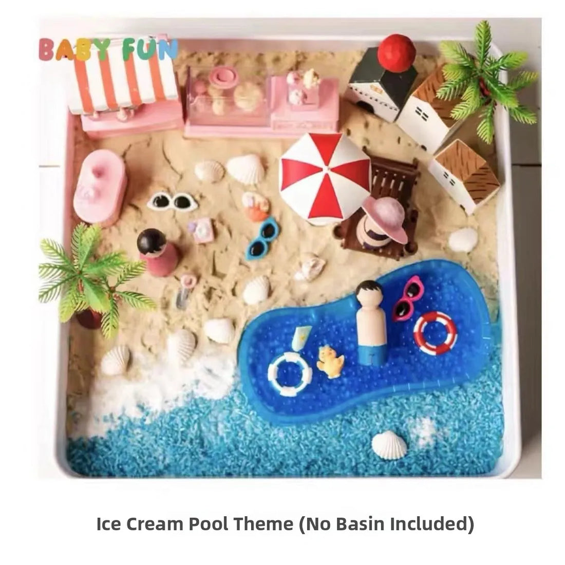 Sensory Bin Play Sand Tray