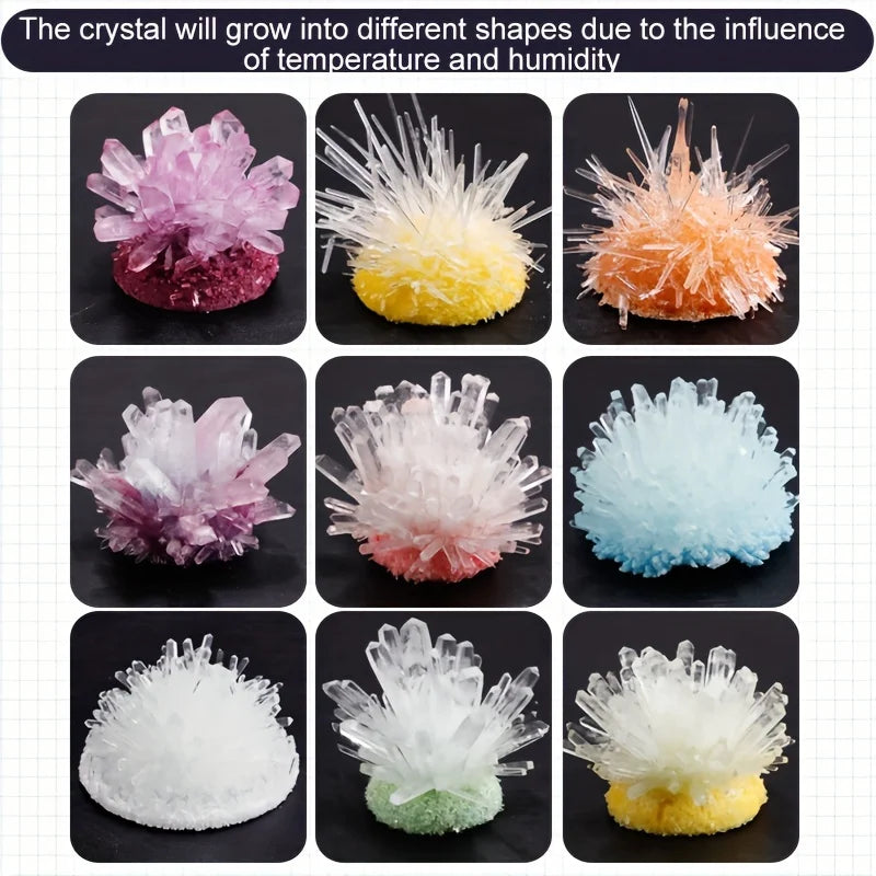 DIY Crystal Growing Science Kit – Kids Educational Experiment Toy
