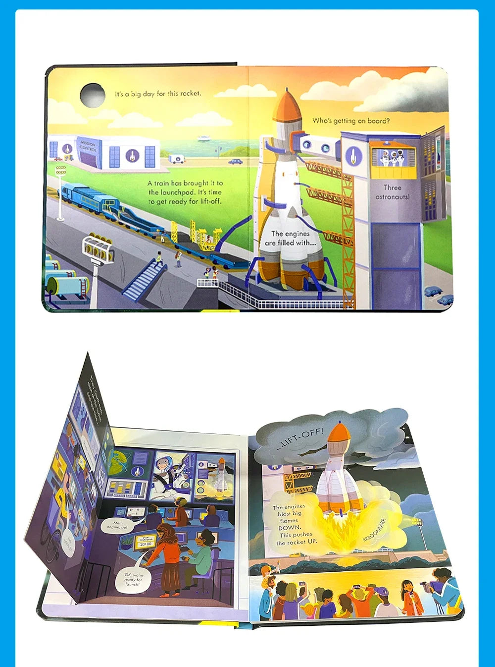 Usborne Peep Inside “How It Works” English Learning Science Book
