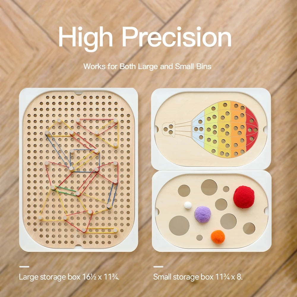 Montessori Sensory Tray Board – Classroom & Therapy Tool for Fine Motor Skills