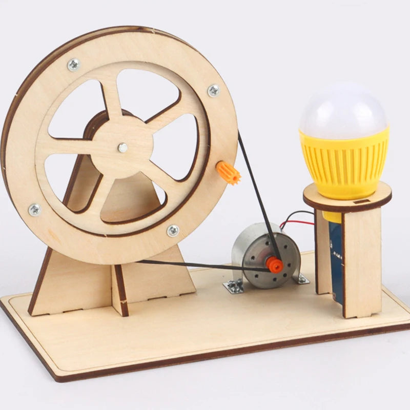 Wooden Hand Generator STEM Science Toy for Kids