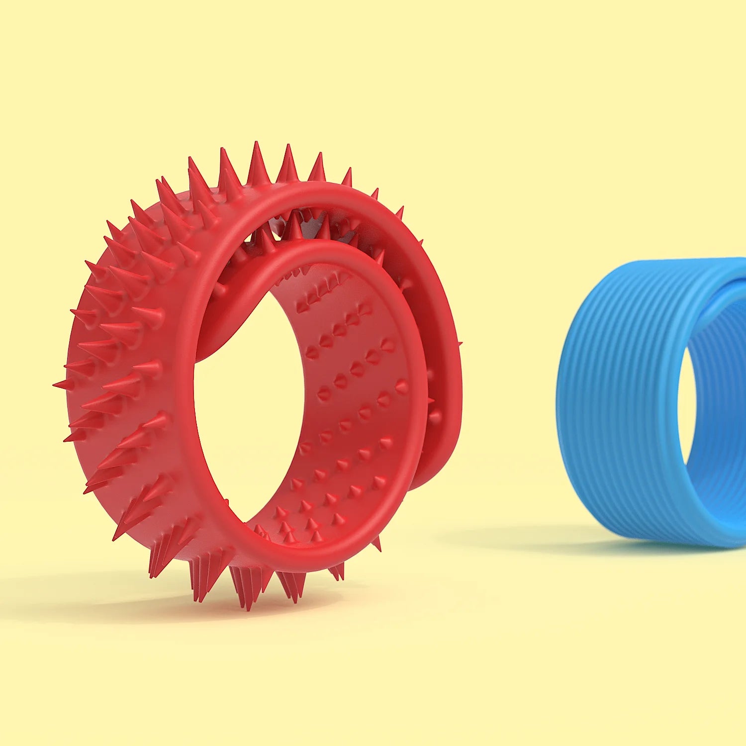 6pcs Silicone Sensory Fidget Slap Bracelets – Calming Toys for Kids with Autism