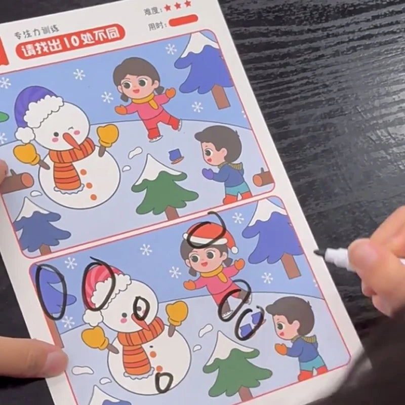 Montessori Error-Finding Game Cards