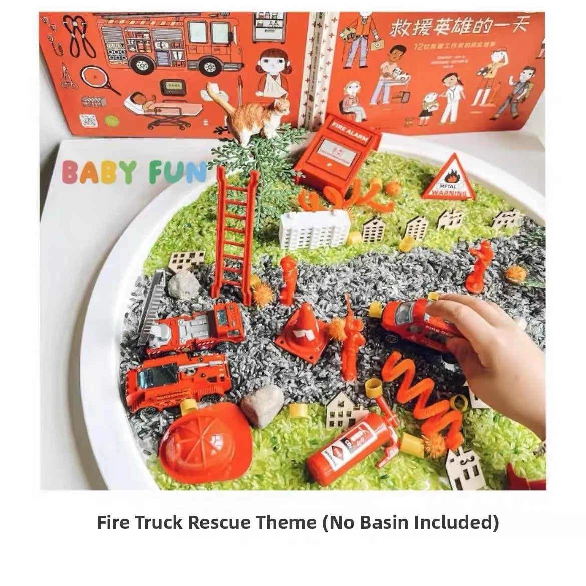 Sensory Bin Play Sand Tray