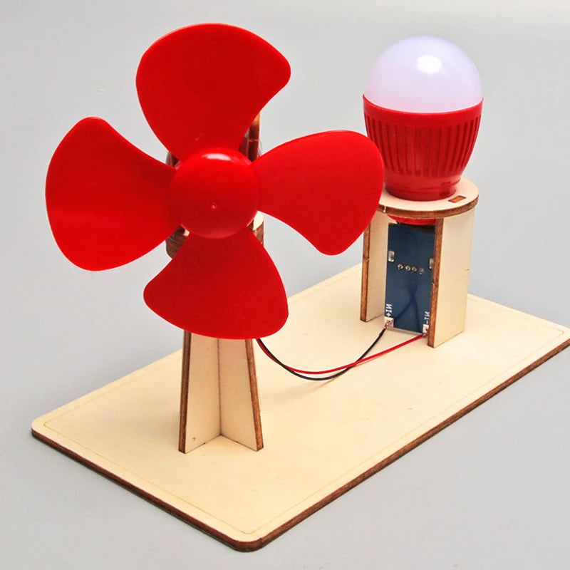 Wooden Hand Generator STEM Science Toy for Kids