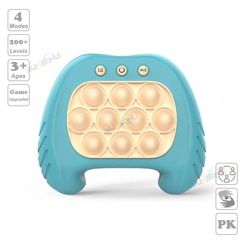 Electronic Light-Up Pop Game Console