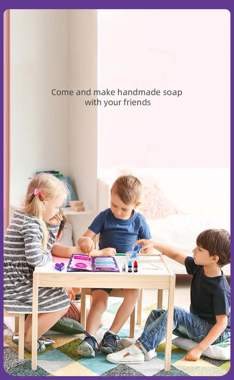 Kids DIY Magic Soap Science Experiment STEAM Kit