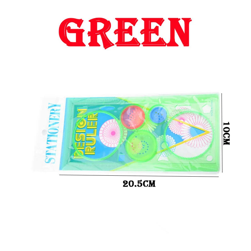 Geometry Spirograph Drawing Set