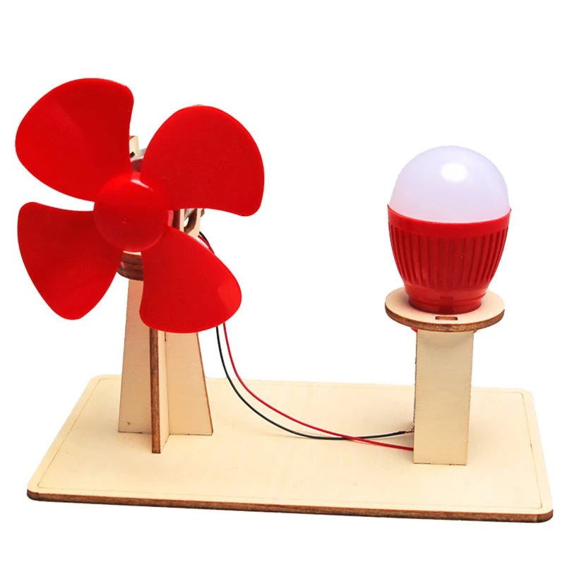 Wooden Hand Generator STEM Science Toy for Kids