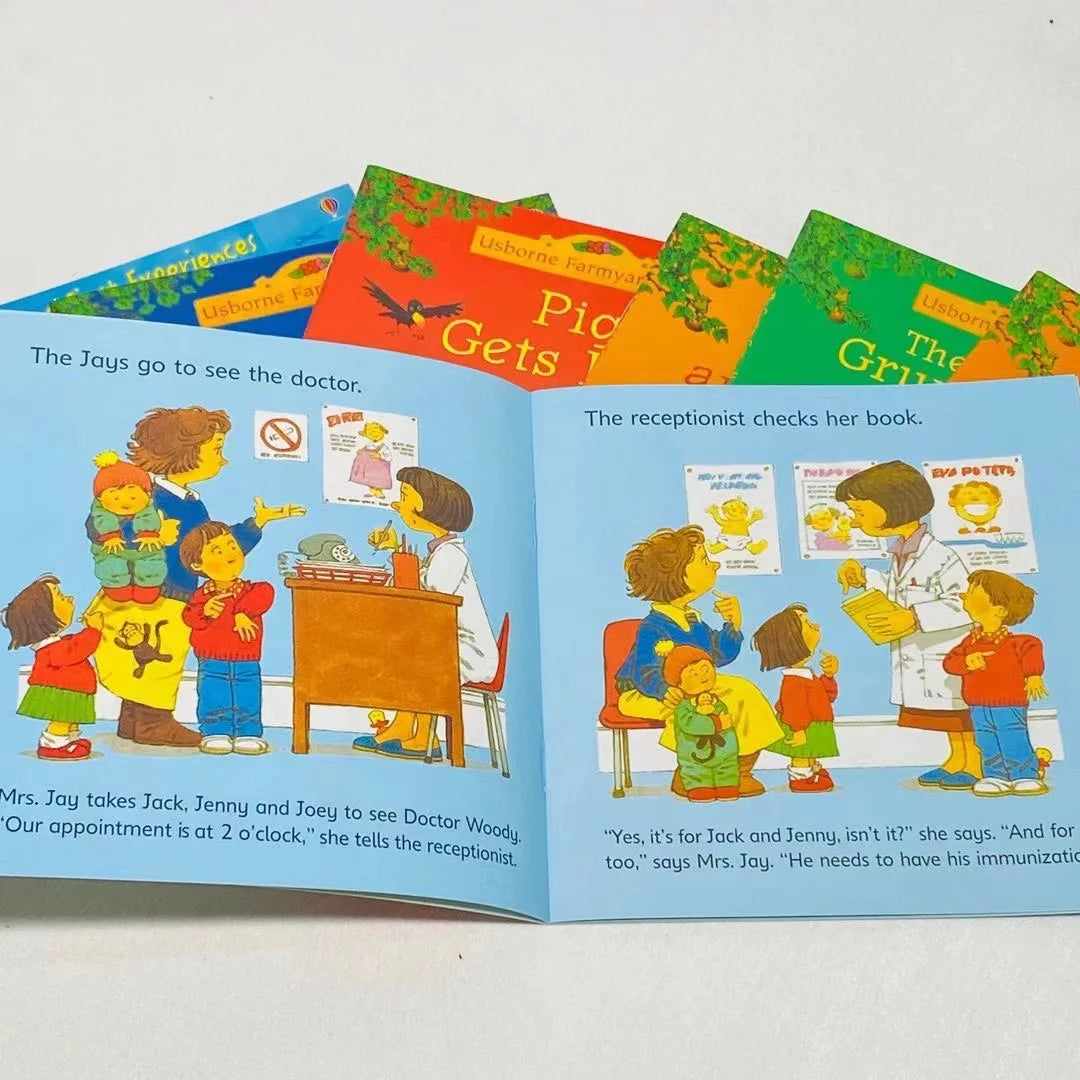 20-Book Usborne English Picture Storybook Set for Kids