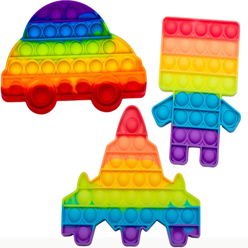 2023 Silicone Push Pop Fidget Toy