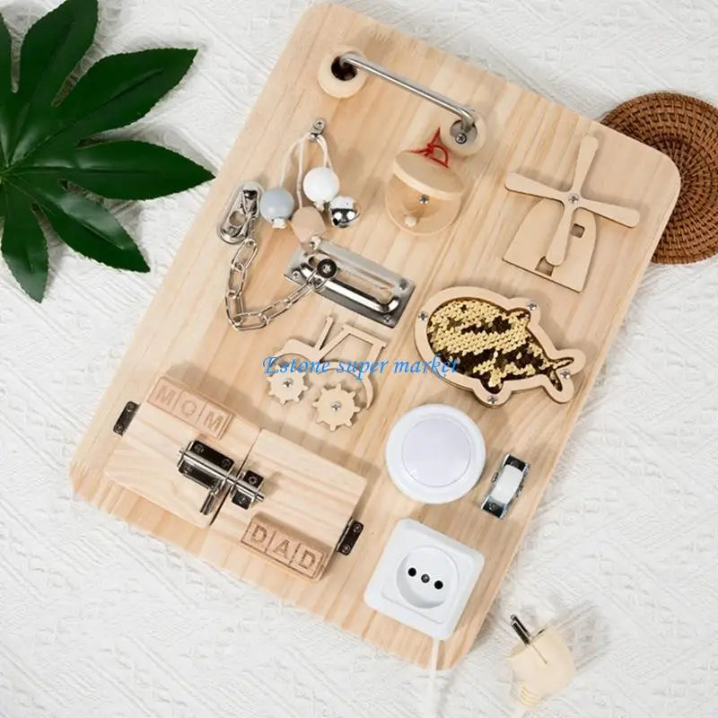 Montessori Sensory Board – Educational Learning Toy for Kids