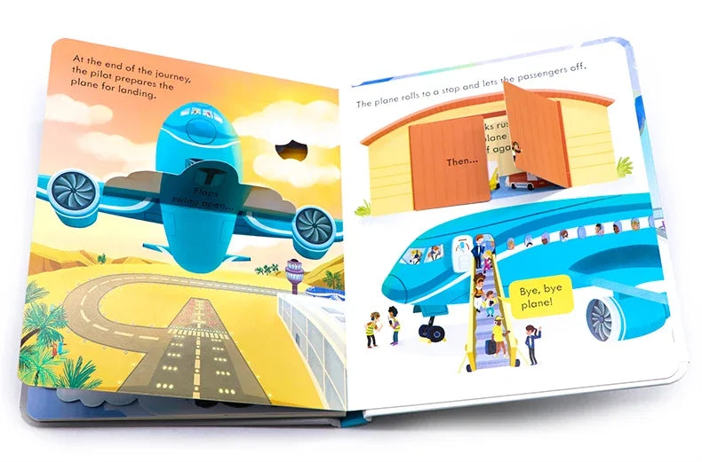 Usborne Peep Inside “How It Works” English Learning Science Book