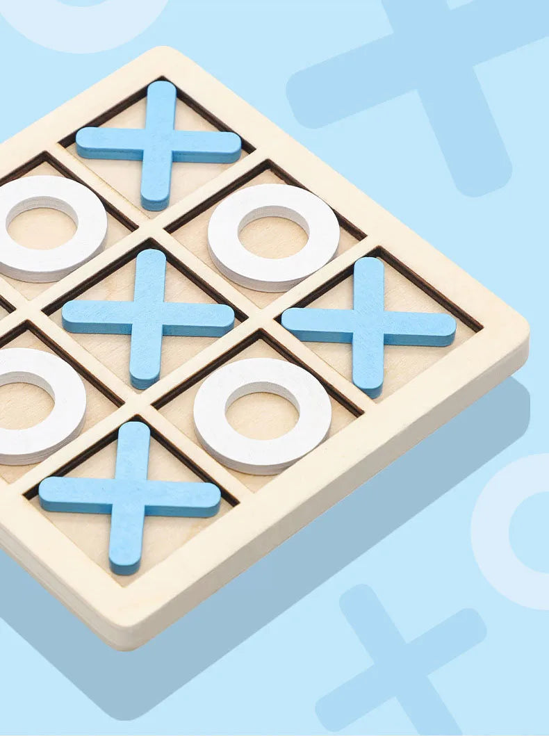 Montessori Wooden Mini Chess Puzzle