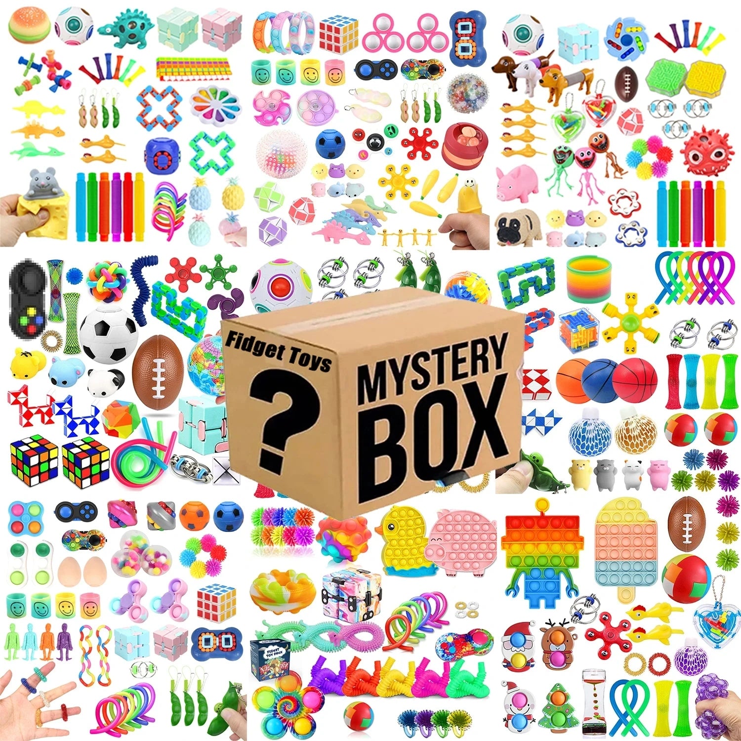 Mystery Fidget Toy Pack – Sensory Stress Relief Set for Kids