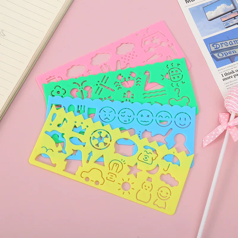 Geometry Spirograph Drawing Set