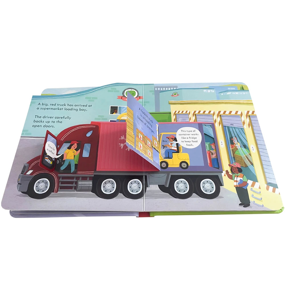 Usborne Peep Inside “How It Works” English Learning Science Book