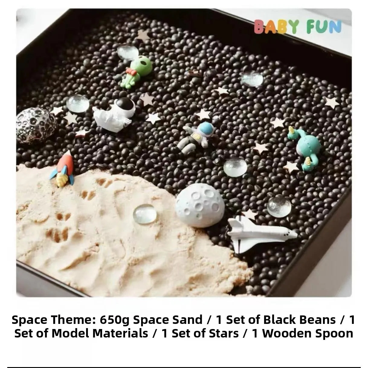 Sensory Bin Play Sand Tray