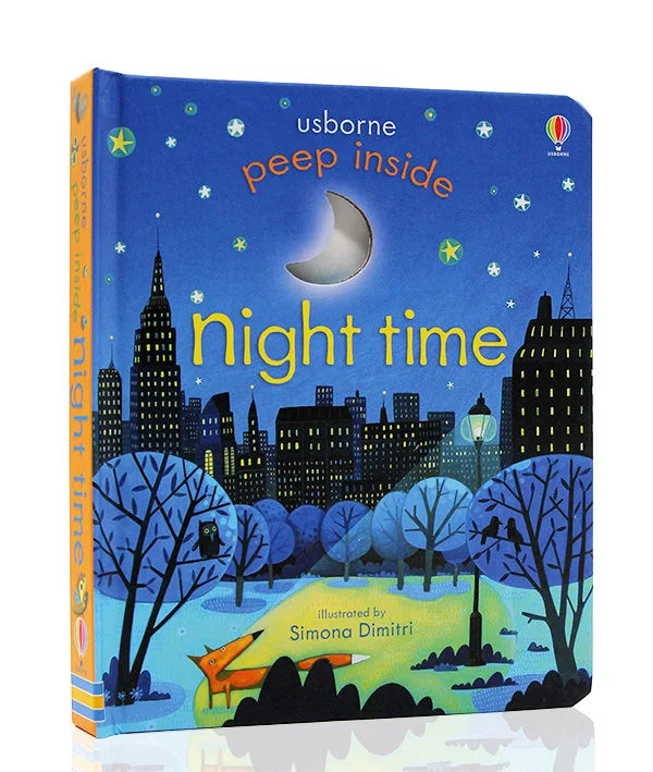 Peep Inside Usborne English Educational Picture Book for Kids