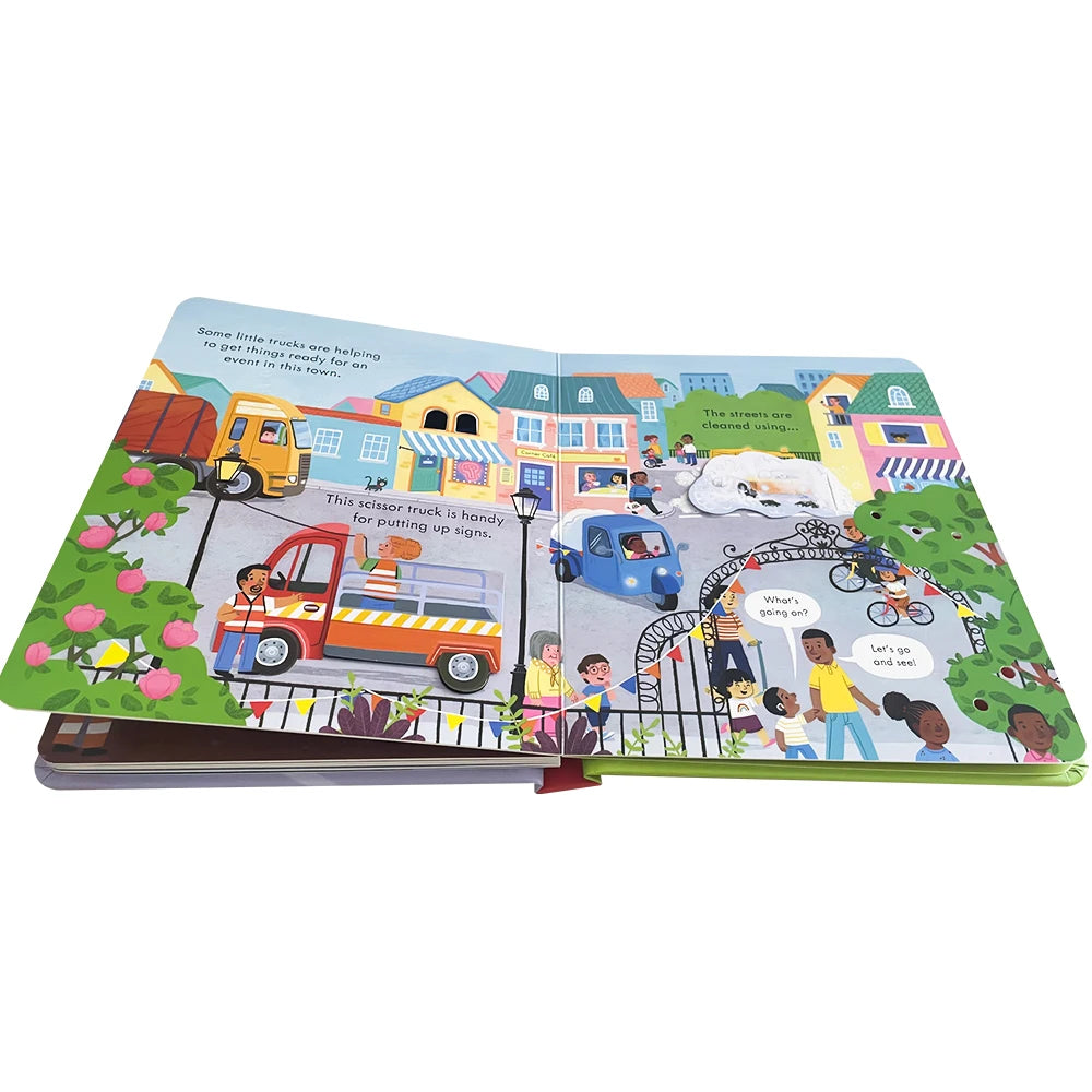 Usborne Peep Inside “How It Works” English Learning Science Book