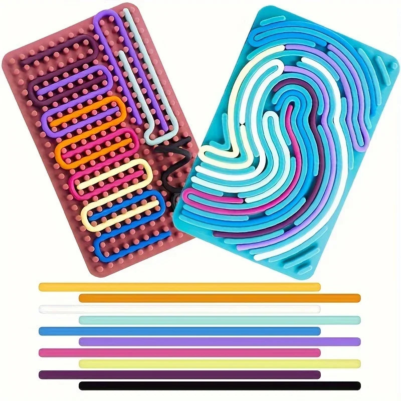 Sensory Activity Board – Calming Travel Toy for Kids