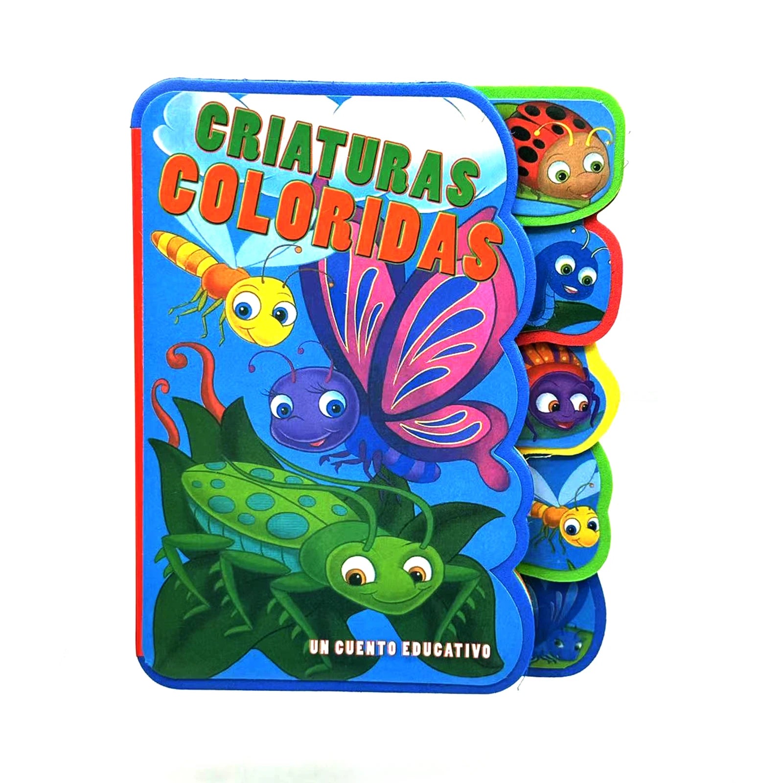 Spanish Children’s Cardboard Picture Book – Animals & Insects
