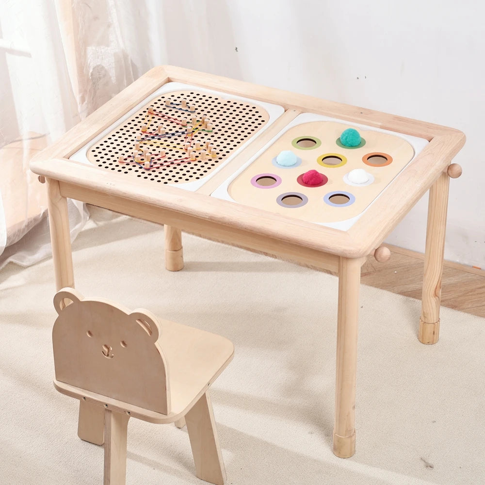 Montessori Sensory Tray Board – Classroom & Therapy Tool for Fine Motor Skills