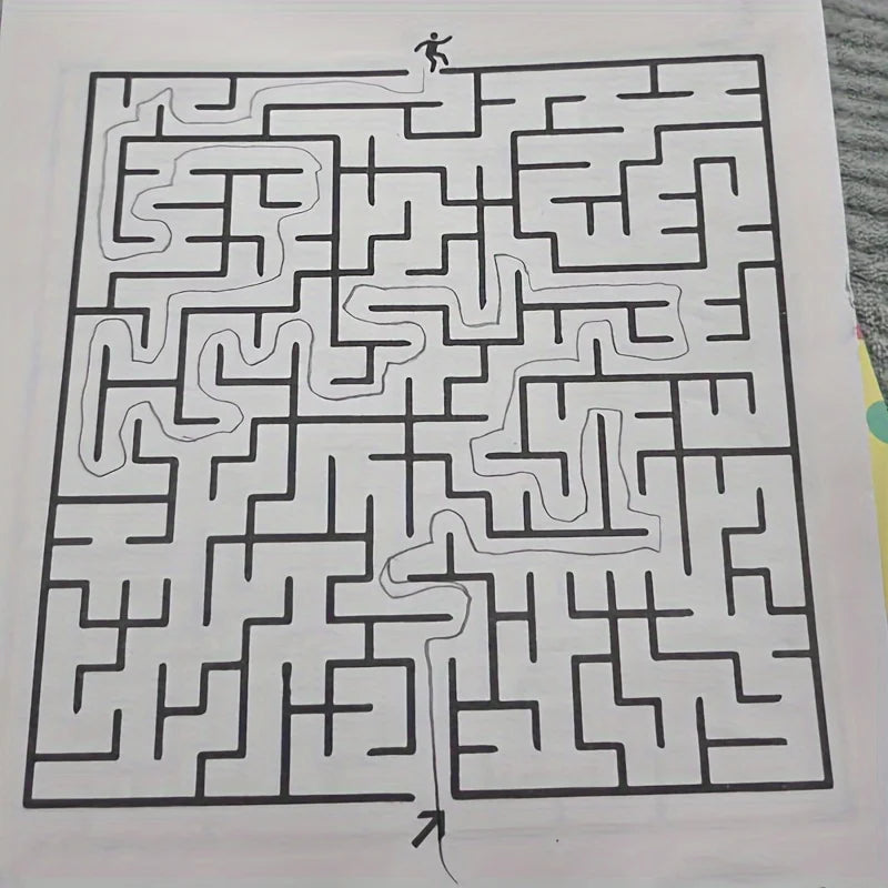 Children’s Maze Game Book