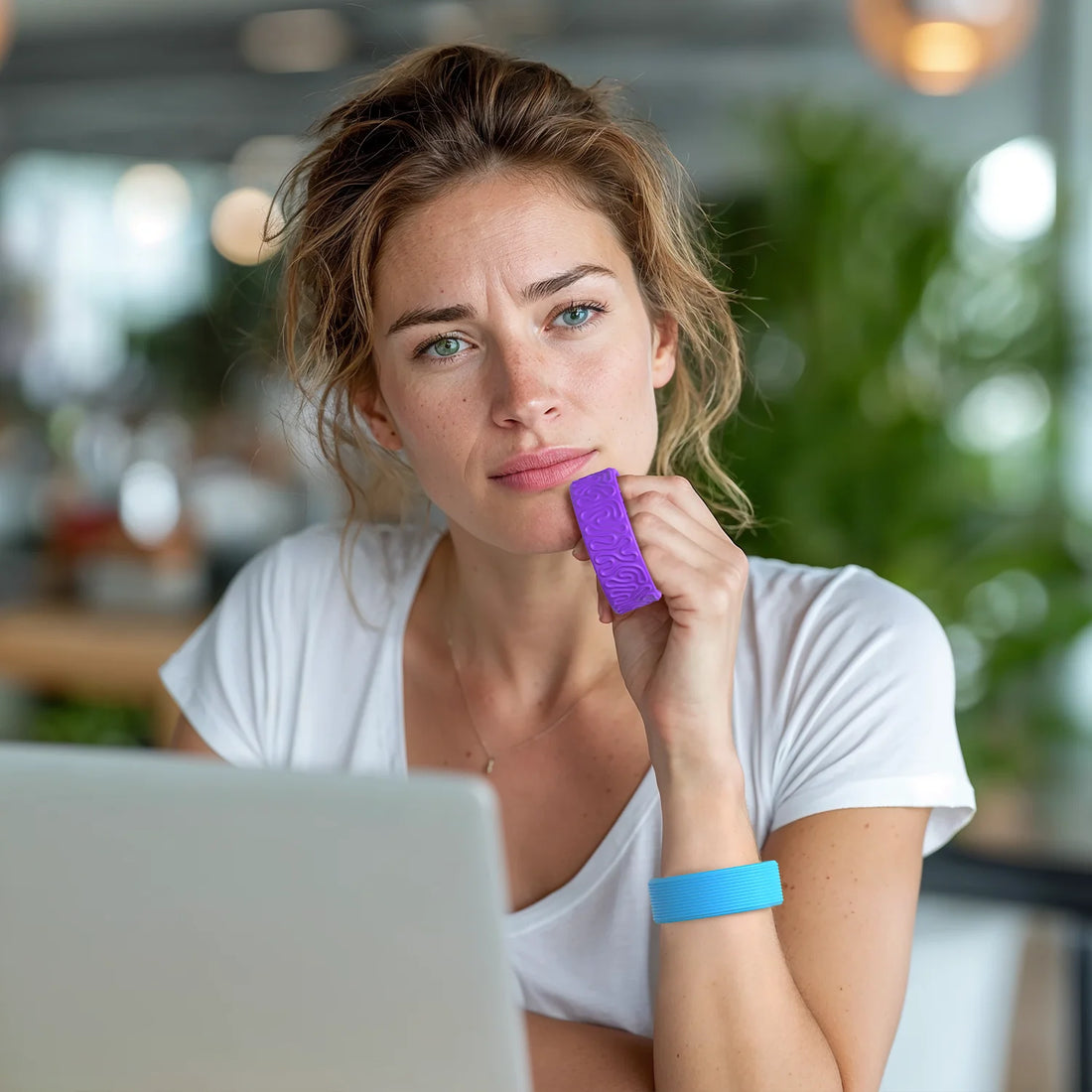 6pcs Silicone Sensory Fidget Slap Bracelets – Calming Toys for Kids with Autism