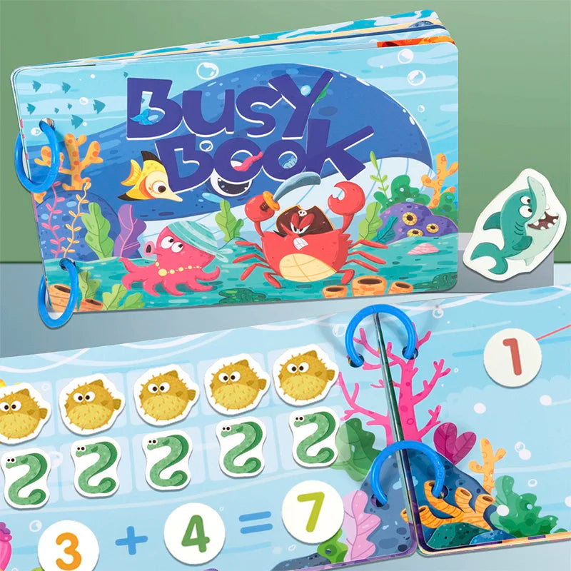 Montessori Quiet Busy Book