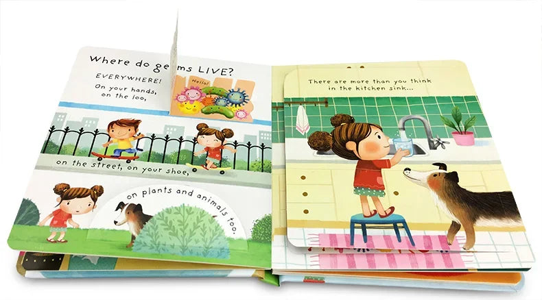 Kids Science Learning Book – Usborne English Early Education Reading