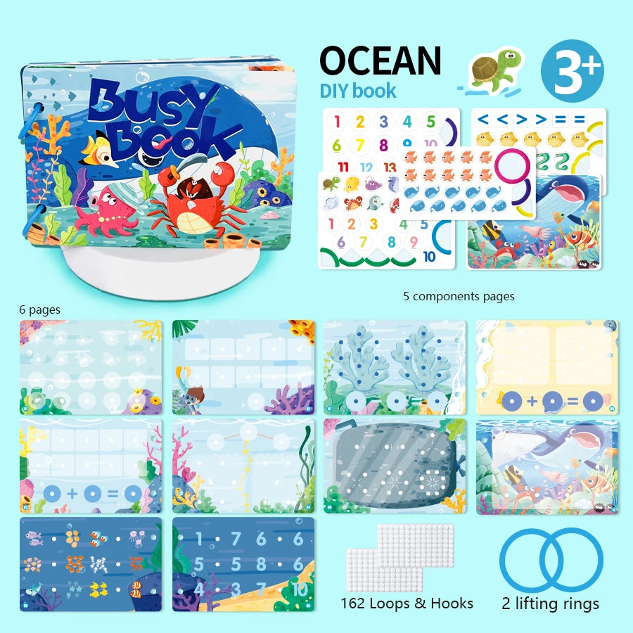 Montessori Quiet Busy Book