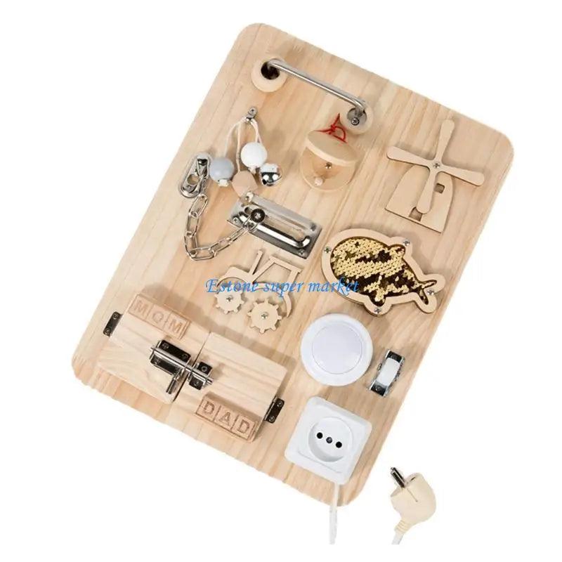 Montessori Sensory Board – Educational Learning Toy for Kids