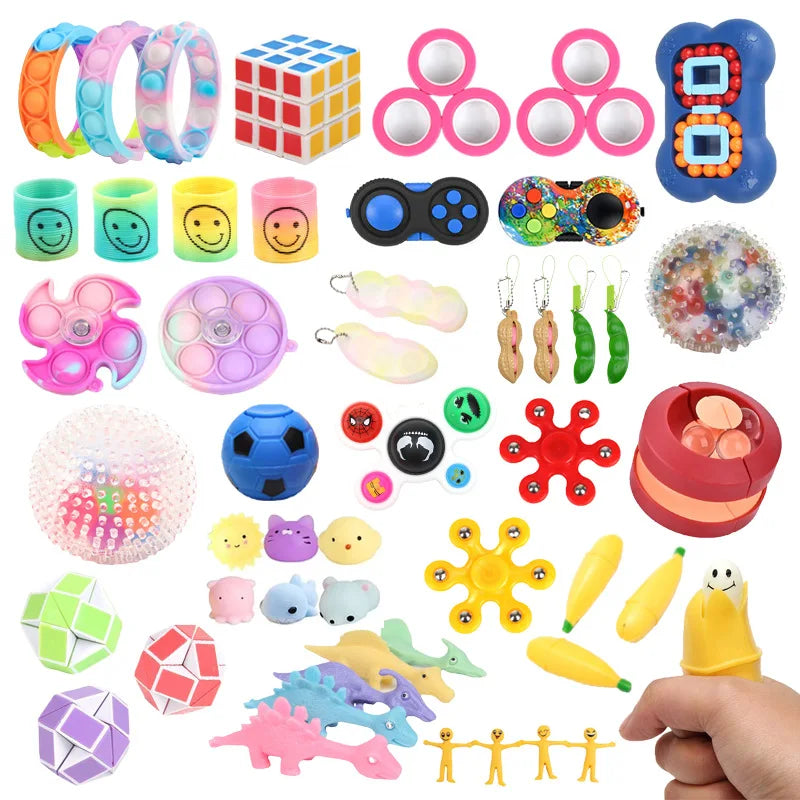Mystery Fidget Toy Pack – Sensory Stress Relief Set for Kids