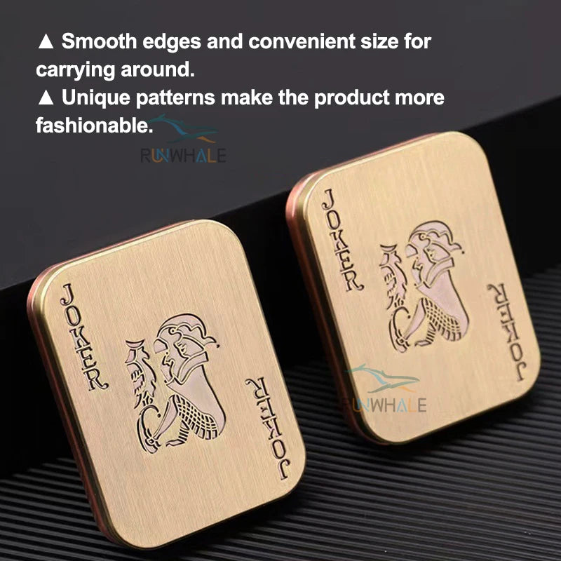 EDC Metal Push Slider Fidget Toy