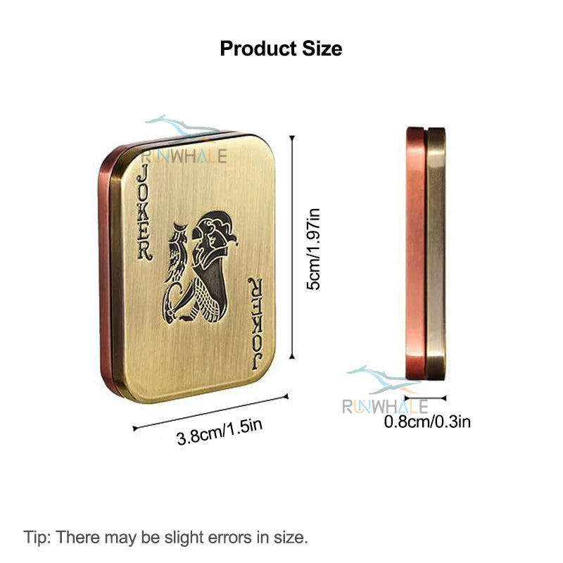 EDC Metal Push Slider Fidget Toy