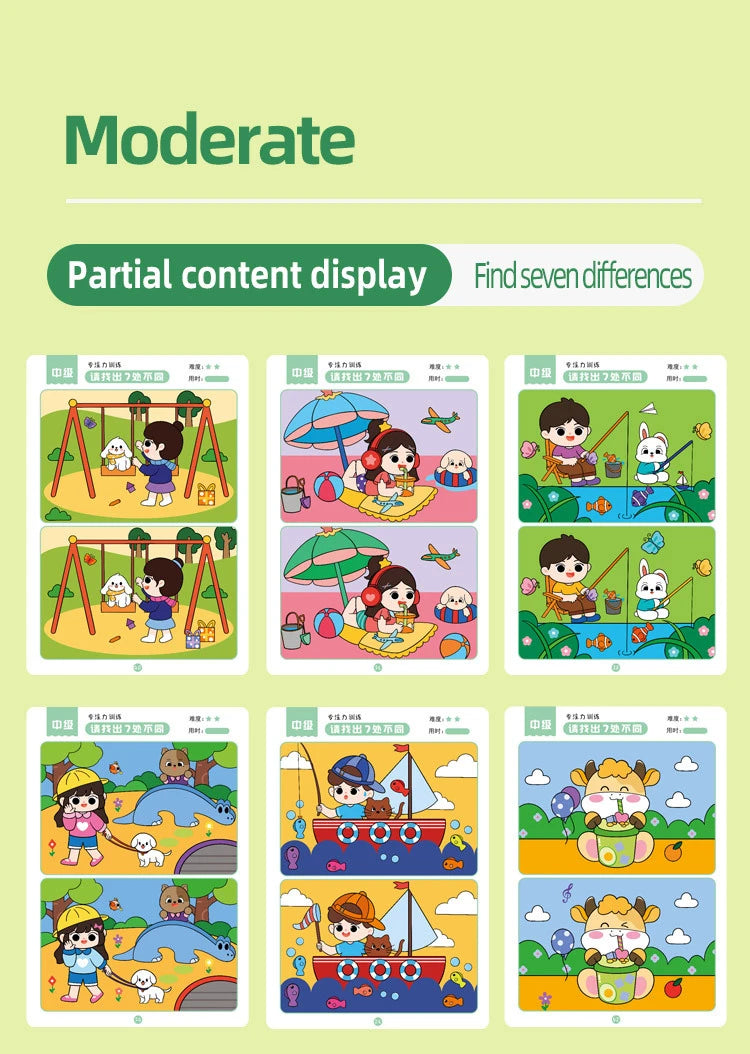 Montessori Error-Finding Game Cards