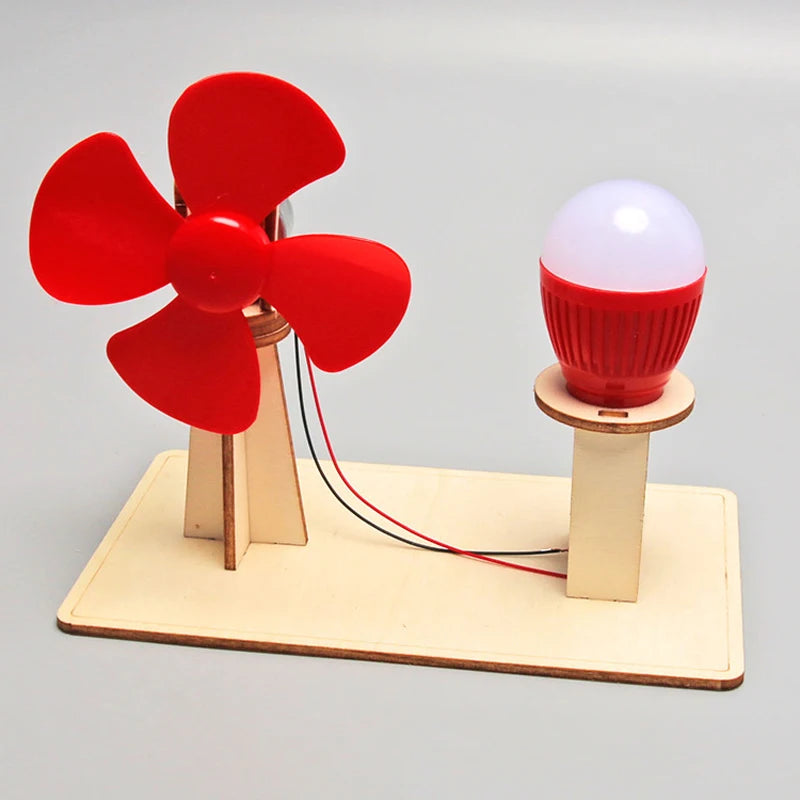 Wooden Hand Generator STEM Science Toy for Kids