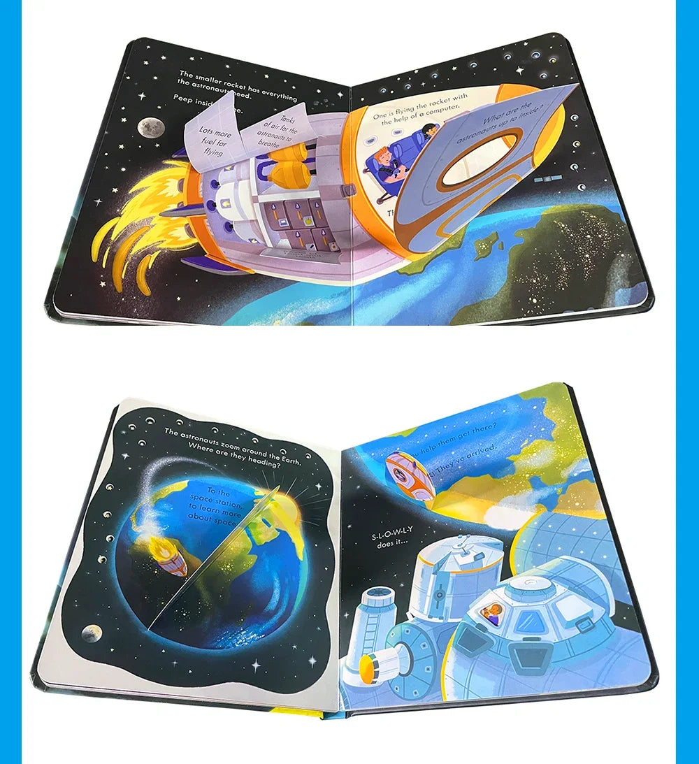 Usborne Peep Inside “How It Works” English Learning Science Book