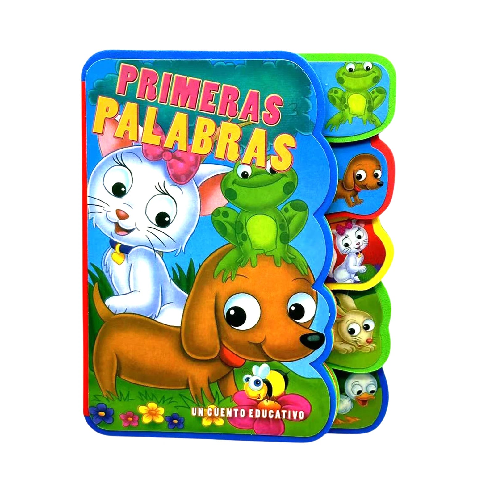 Spanish Children’s Cardboard Picture Book – Animals & Insects